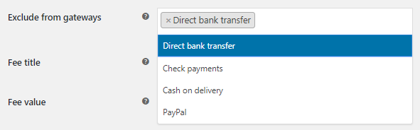 Global Extra Fee Settings 8 Global Extra Fee Settings - Tyche Softwares Documentation