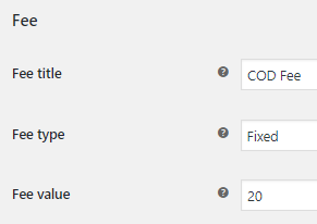 Global Extra Fee Settings 9 Global Extra Fee Settings - Tyche Softwares Documentation