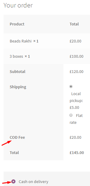 Payment Gateway Settings - Cash on delivery 38 Payment Gateway Settings - Cash on delivery - Tyche Softwares Documentation
