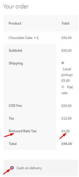 Payment Gateway Settings - Cash on delivery 46 Payment Gateway Settings - Cash on delivery - Tyche Softwares Documentation