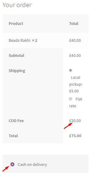 Payment Gateway Settings - Cash on delivery 21 Payment Gateway Settings - Cash on delivery - Tyche Softwares Documentation