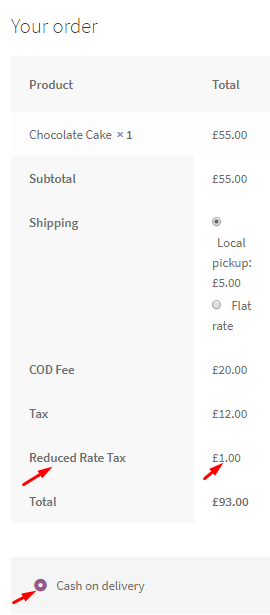 Payment Gateway Settings - Cash on delivery 47 Payment Gateway Settings - Cash on delivery - Tyche Softwares Documentation