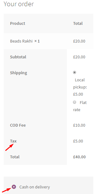 Payment Gateway Settings - Cash on delivery 51 Payment Gateway Settings - Cash on delivery - Tyche Softwares Documentation