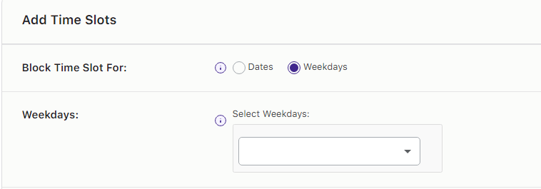 How can I block a timeslot for my delivery schedules? 4 How can I block a timeslot for my delivery schedules? - Tyche Softwares Documentation