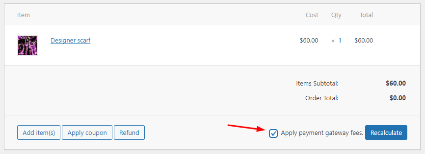Adding payment gateway fees on WooCommerce Order page 9 Adding payment gateway fees on WooCommerce Order page - Tyche Softwares Documentation