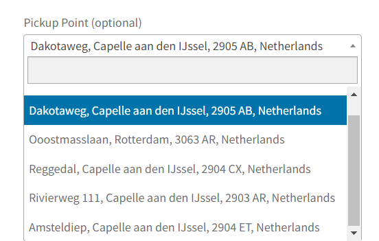 How can I sort the pickup locations based on Customer Distance? 3 How can I sort the pickup locations based on Customer Distance? - Tyche Softwares Documentation